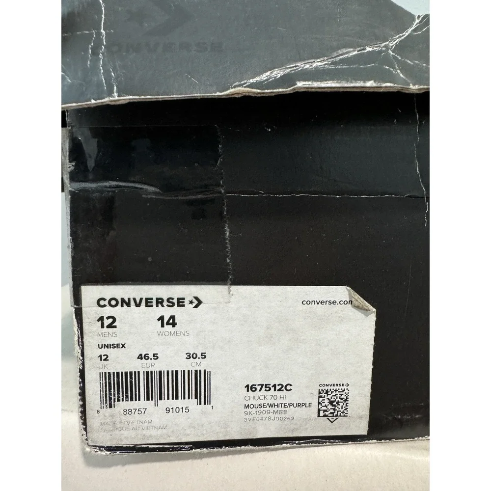 Converse Chuck 70 High x DC Comics Chinatown Market 3D Batman Print Mens 12 NEW